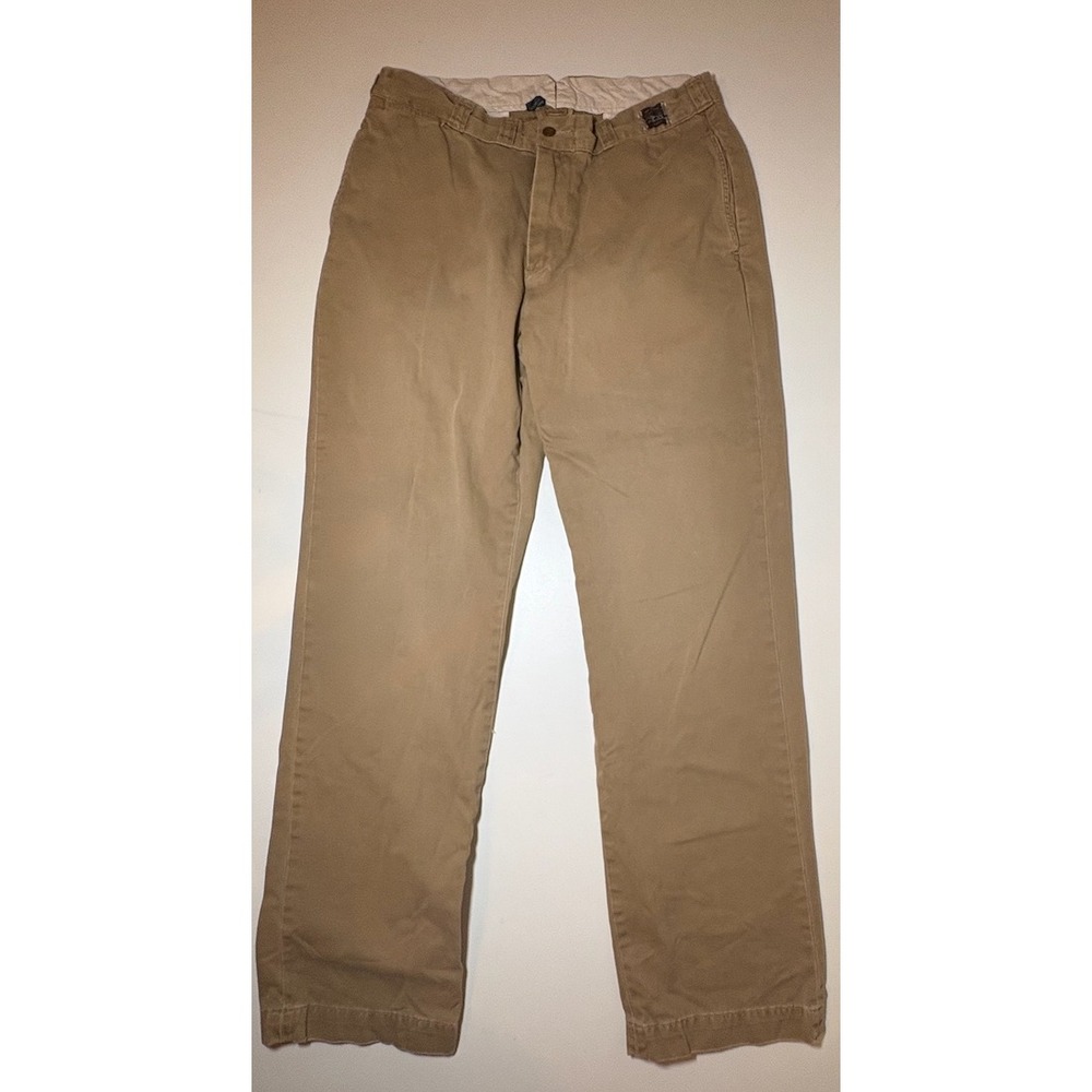 Vintage Polo Ralph Lauren Khaki Pants | GI Fit | 34 X 34
